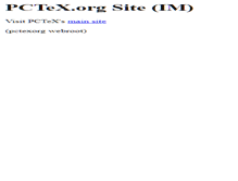 Tablet Screenshot of pctex.org
